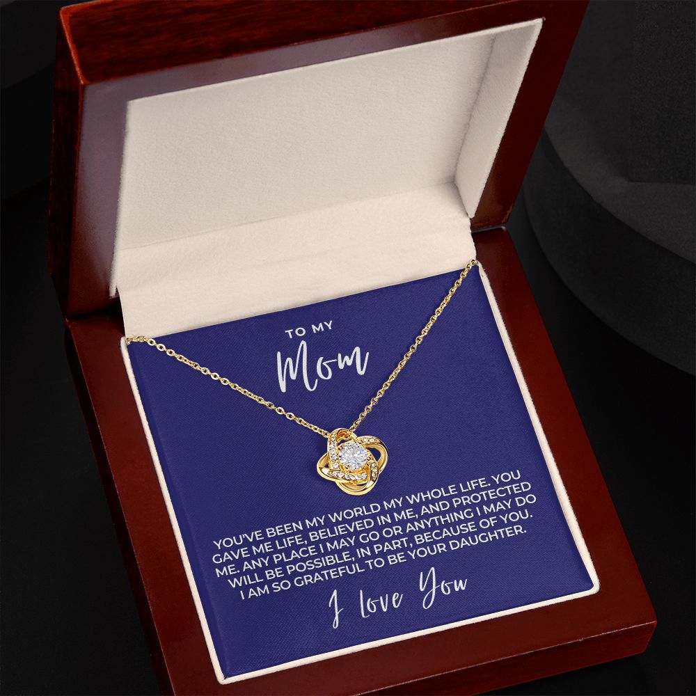 Gift For Mom | My World Necklace 0659T6