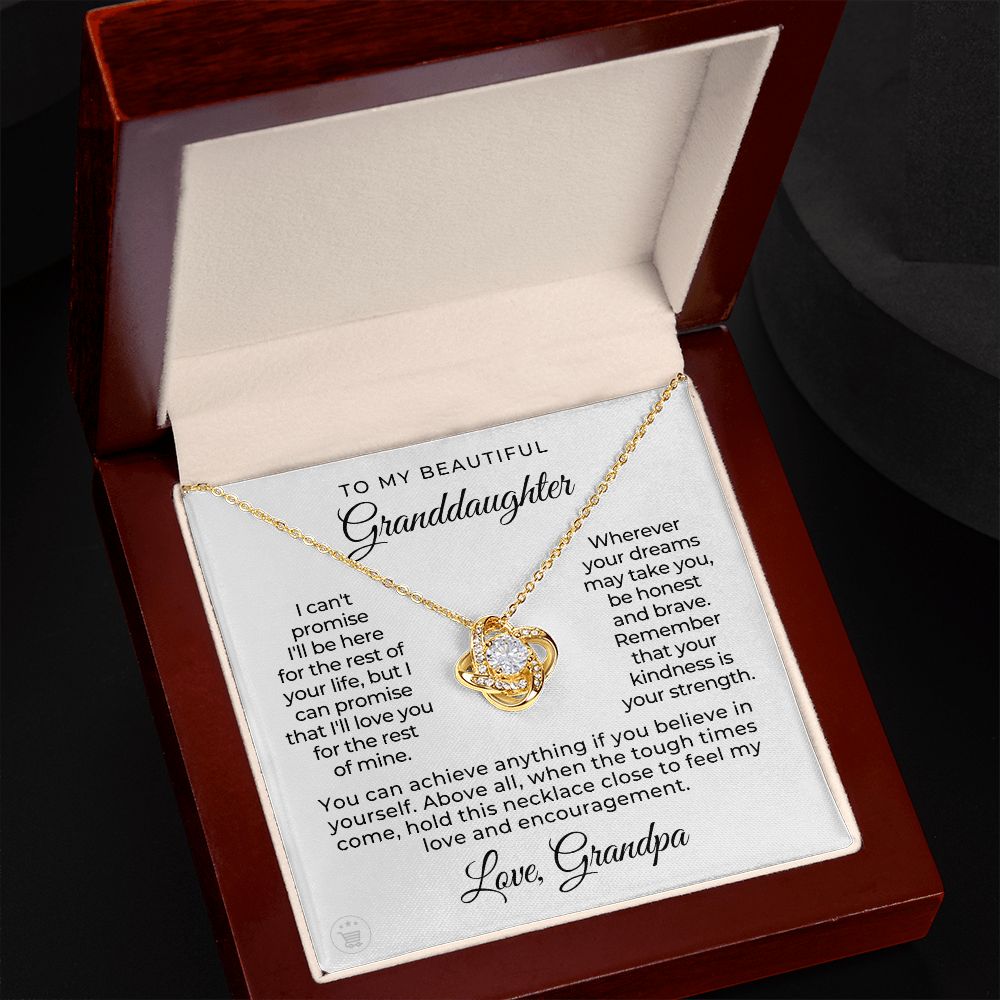 Granddaughter Gift | My Promise Necklace  0690T21