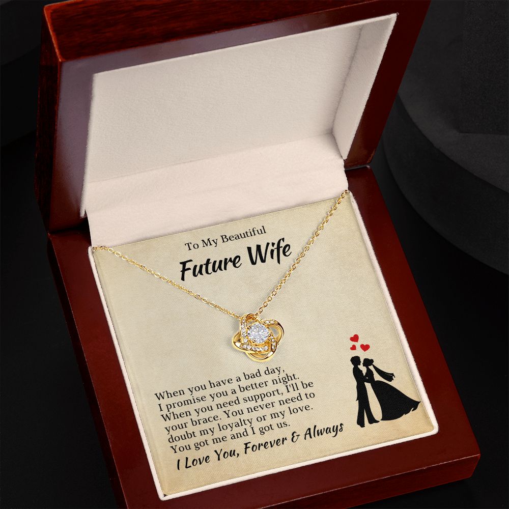 Future Wife, Mrs. Gift | I Love You Necklace 0733T3L