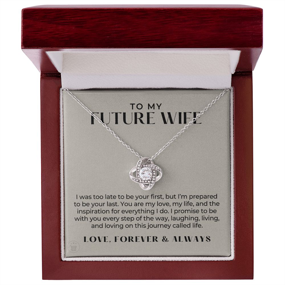 Future Wife, Mrs. Gift | Every Step Necklace 0715T7