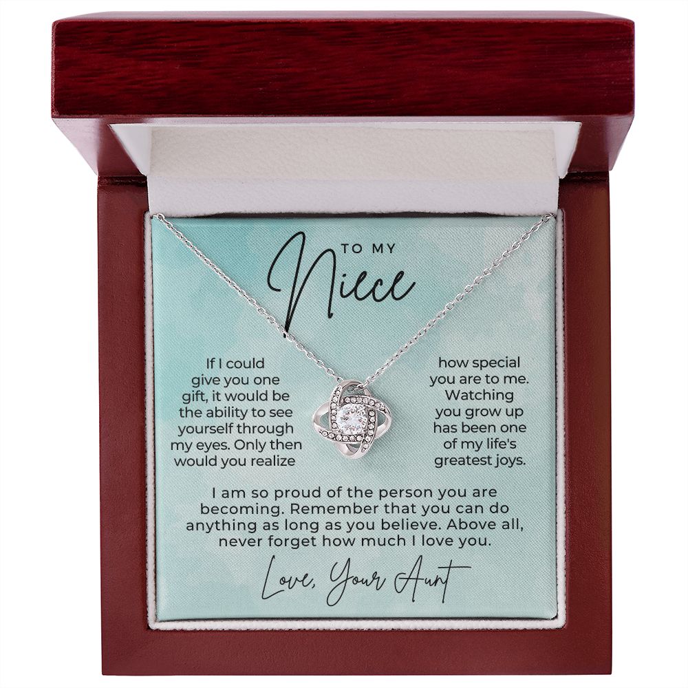 Niece Gift From Aunt | My Love Necklace 0581T23