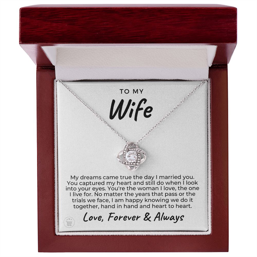 Gift For Wife | I Live For Necklace 0719T10