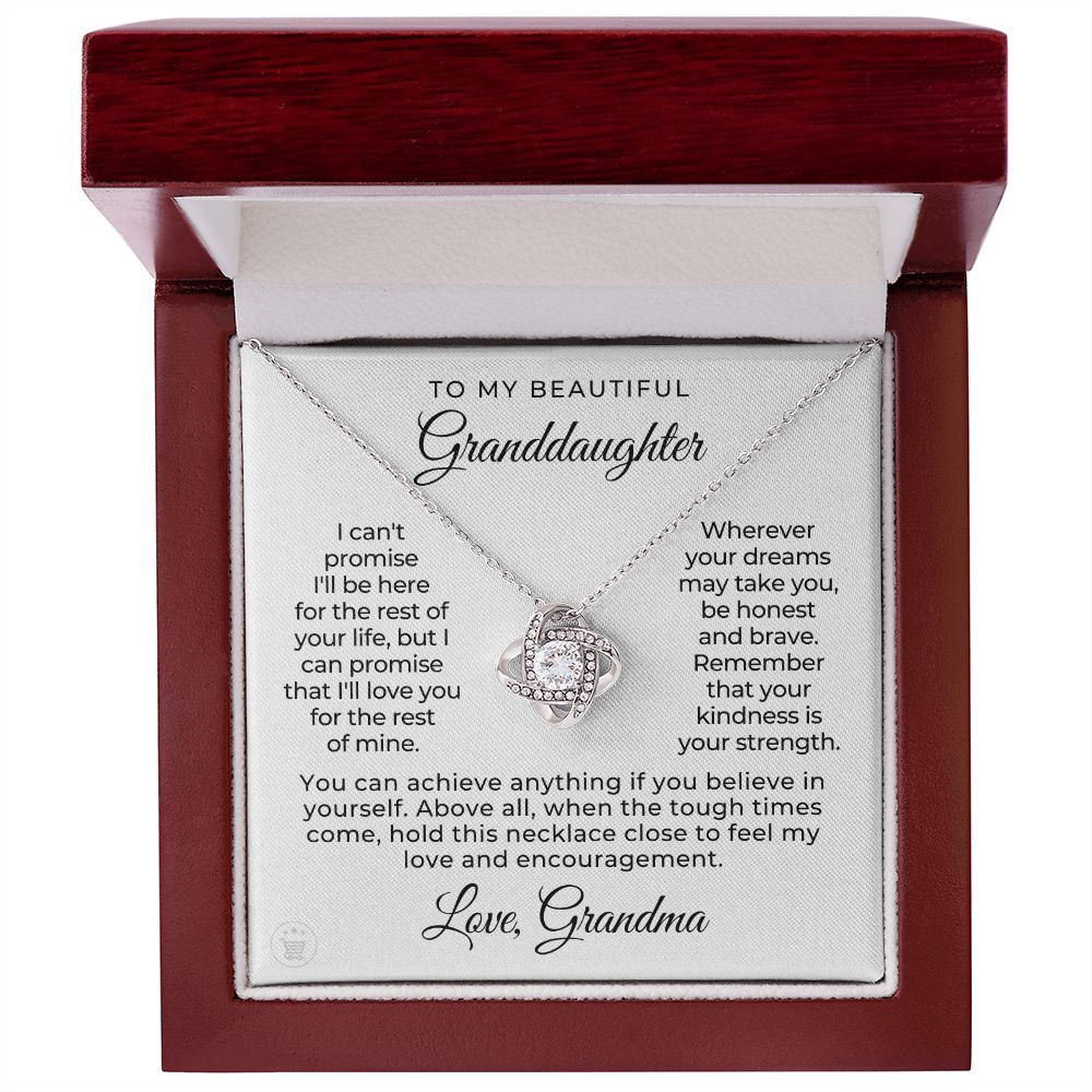 Granddaughter Gift | My Promise Necklace  0546T21
