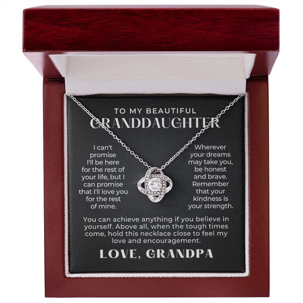 Granddaughter Gift | My Promise Necklace  0690T18