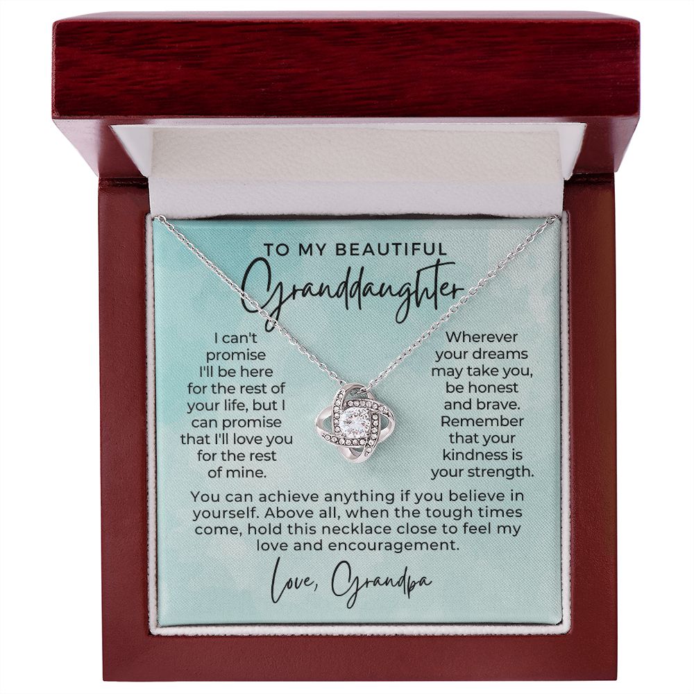 Granddaughter Gift | My Promise Necklace  0690T19