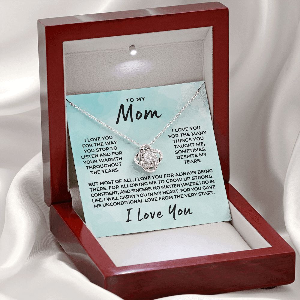 Gift For Mom | In My Heart Necklace 0655T9
