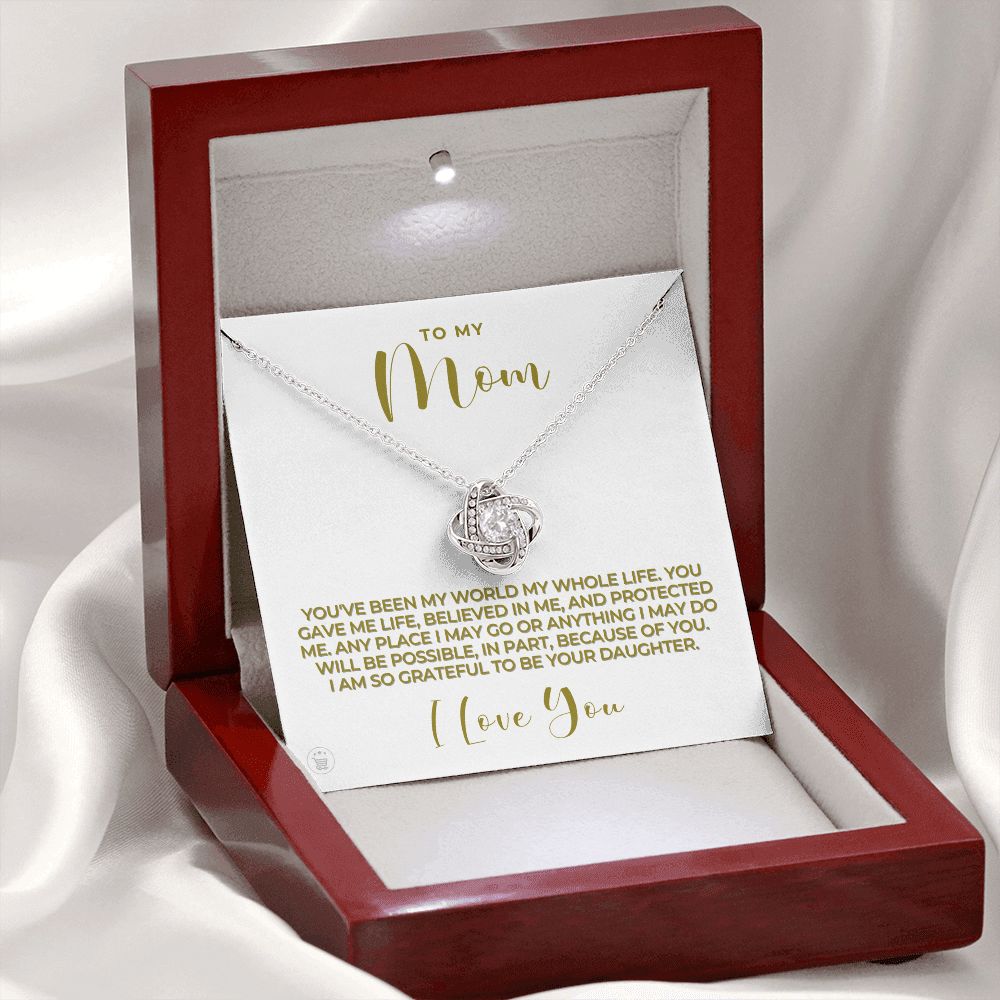 Gift For Mom | My World Necklace 0659T5