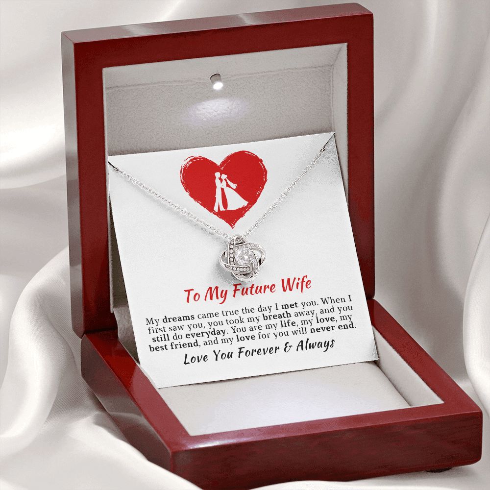 Future Wife, Mrs. Gift | Dreams Came True Necklace 0743T2L