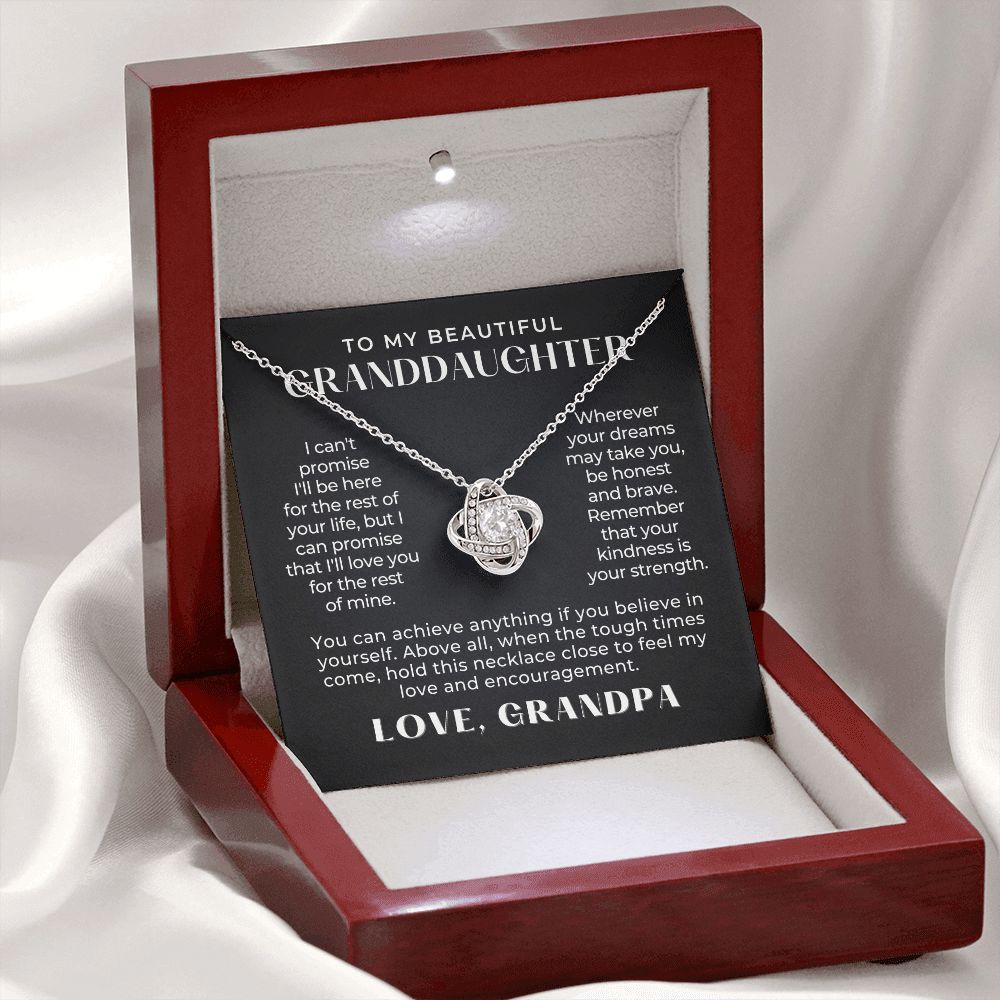 Granddaughter Gift | My Promise Necklace  0690T18