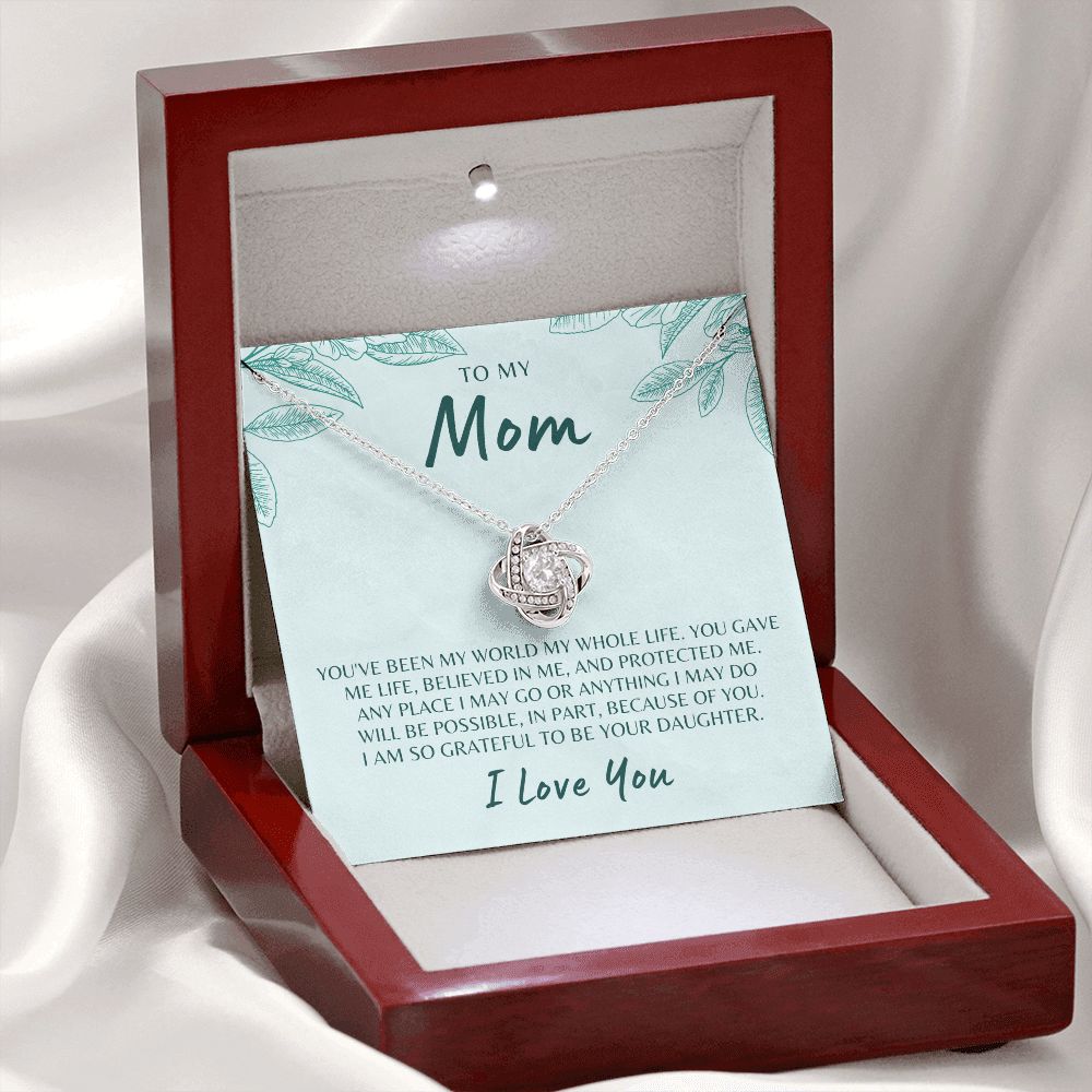 Gift For Mom | My World Necklace 0659T10