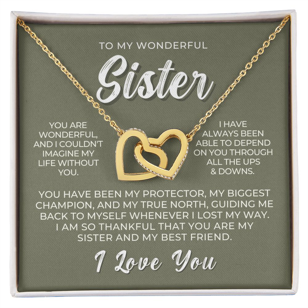 Gift For Sister | My True North Necklace 0646T9