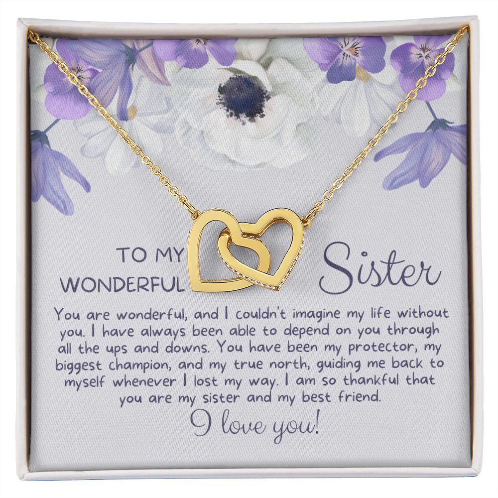 Gift For Sister | My True North Necklace 0646T4