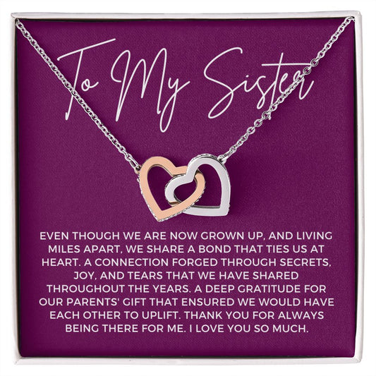 Gift For Sister | Bond Necklace 0649T13