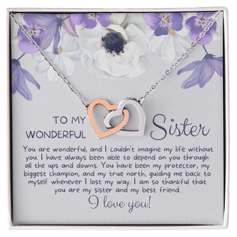 Gift For Sister | My True North Necklace 0646T4