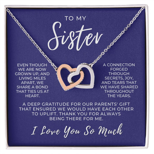 Gift For Sister | Bond Necklace 0649T10