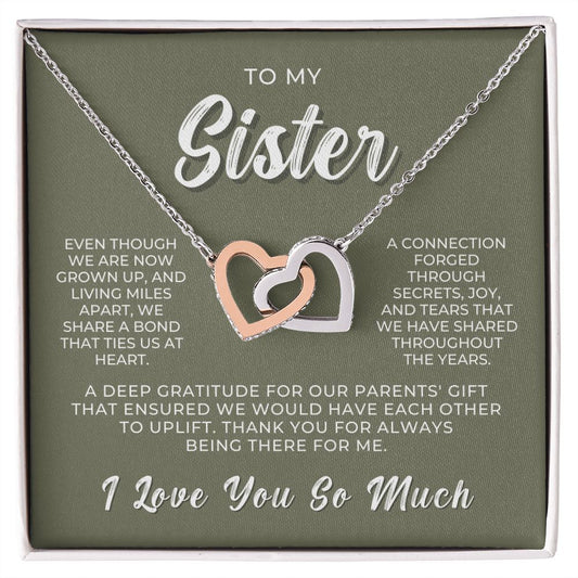 Gift For Sister | Bond Necklace 0649T9