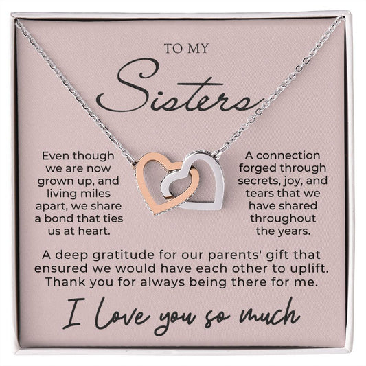 Gift For Sister | Bond Necklace 0649T11