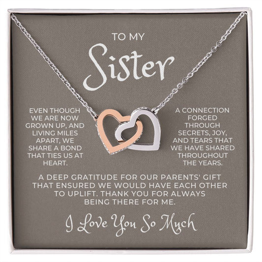 Gift For Sister | Bond Necklace 0649T8