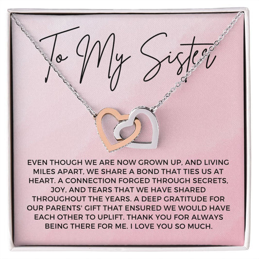 Gift For Sister | Bond Necklace 0649T14