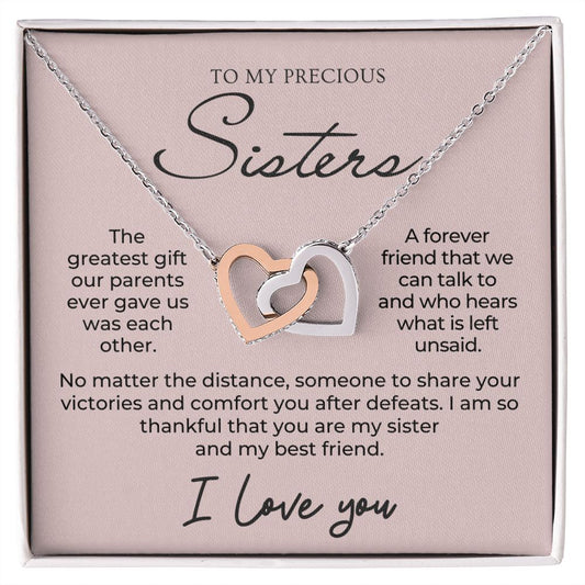 Gift For Sister | Greatest Gift Necklace 0648T11