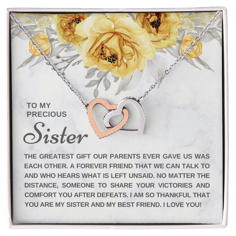 Gift For Sister | Greatest Gift Necklace 0648T2