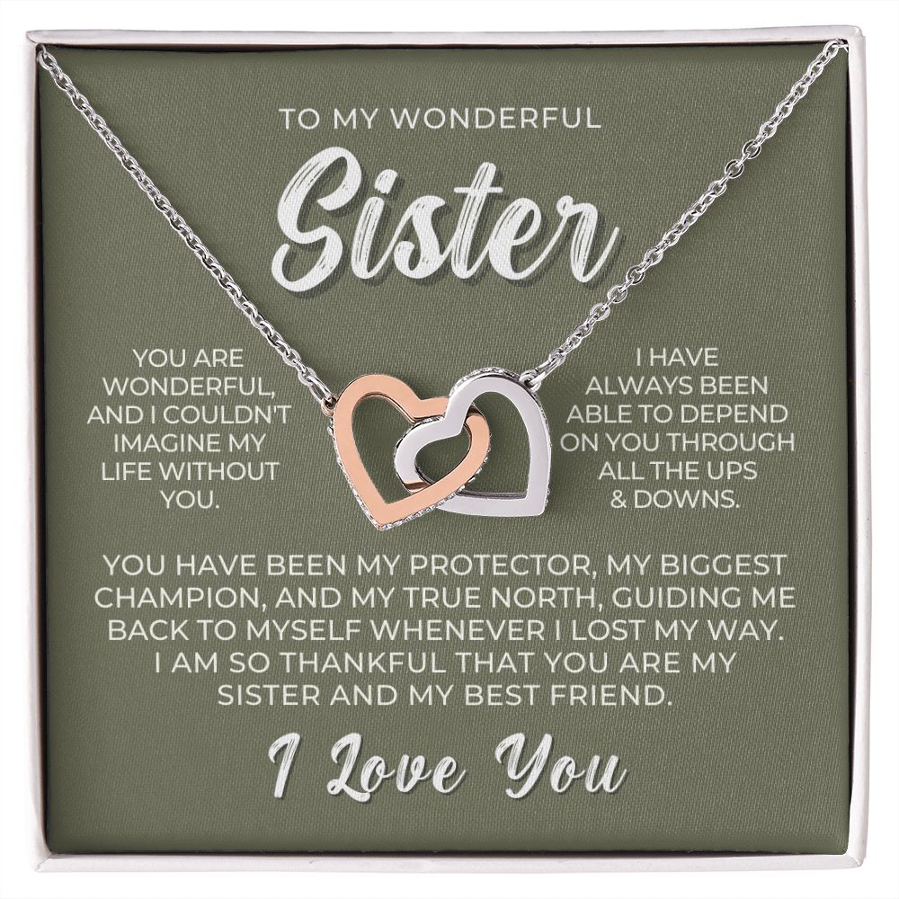 Gift For Sister | My True North Necklace 0646T9