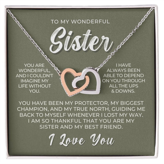 Gift For Sister | My True North Necklace 0646T9