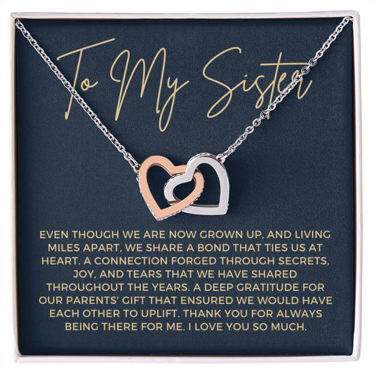 Gift For Sister | Bond Necklace 0649T12