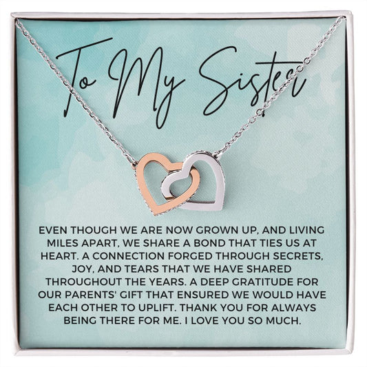 Gift For Sister | Bond Necklace 0649T15