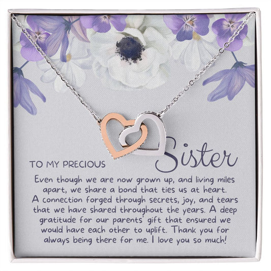 Gift For Sister | Bond Necklace 0649T4