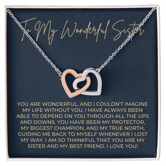 Gift For Sister | My True North Necklace 0646T12