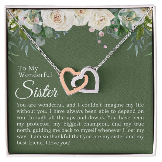 Gift For Sister | My True North Necklace 0646T1