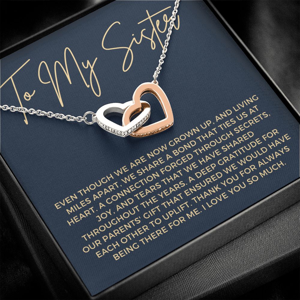 Gift For Sister | Bond Necklace 0649T12
