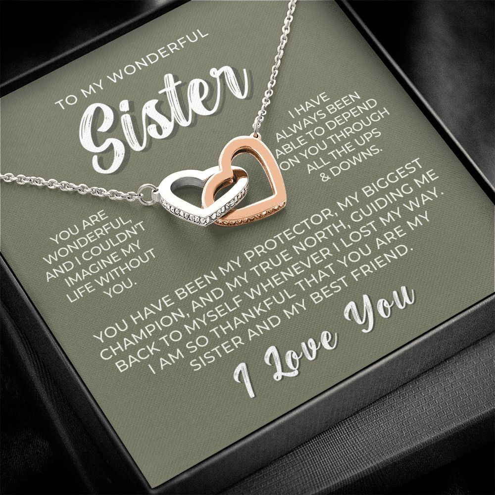 Gift For Sister | My True North Necklace 0646T9