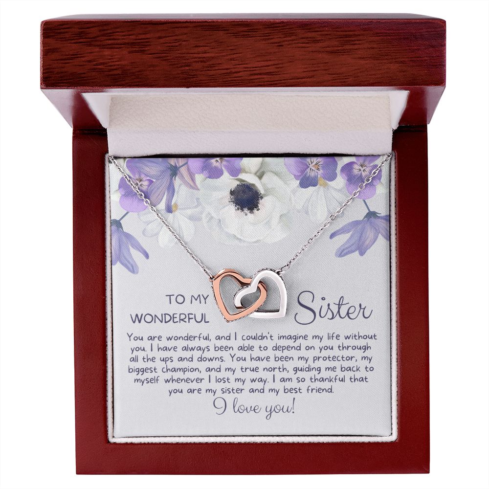 Gift For Sister | My True North Necklace 0646T4