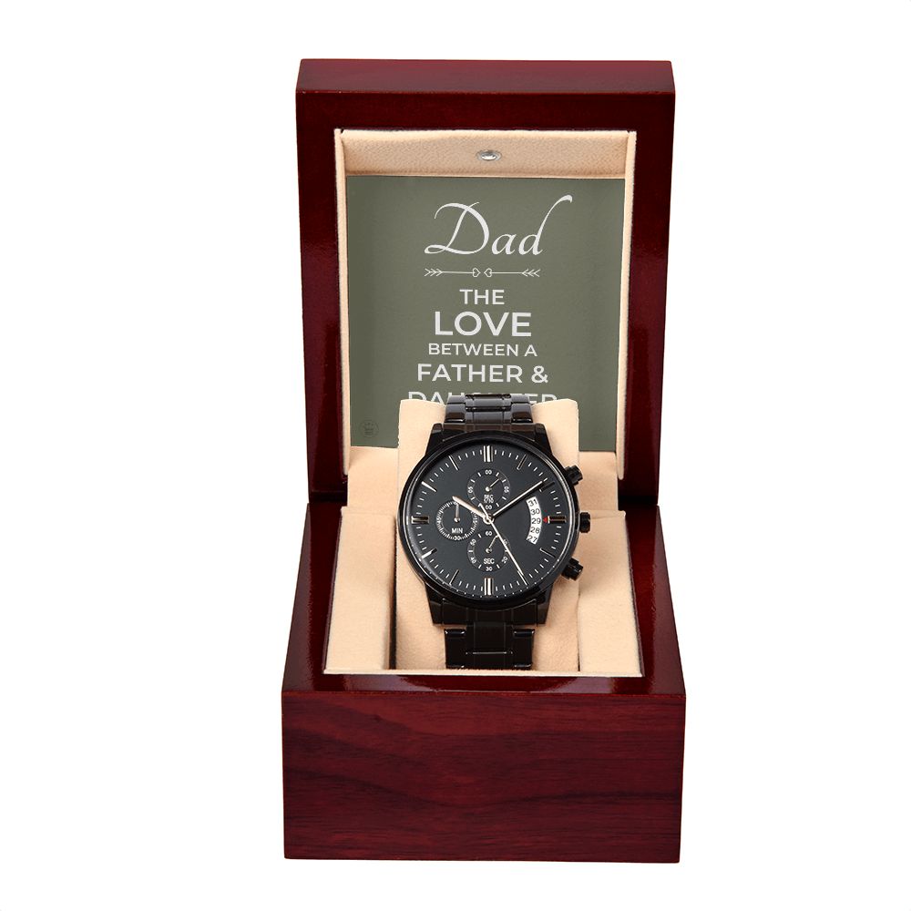 Gift For Dad From Daughter | Father and Daughter Men's Watch 0679T10