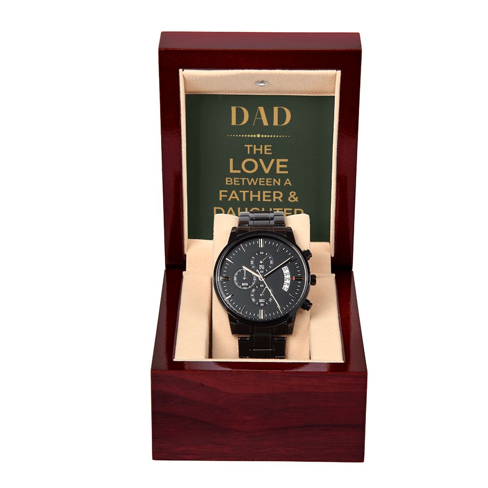 Gift For Dad From Daughter | Father and Daughter Men's Watch 0679T1