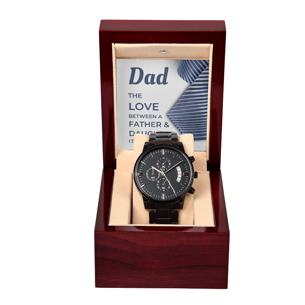 Gift For Dad From Daughter | Father and Daughter Men's Watch 0679T5