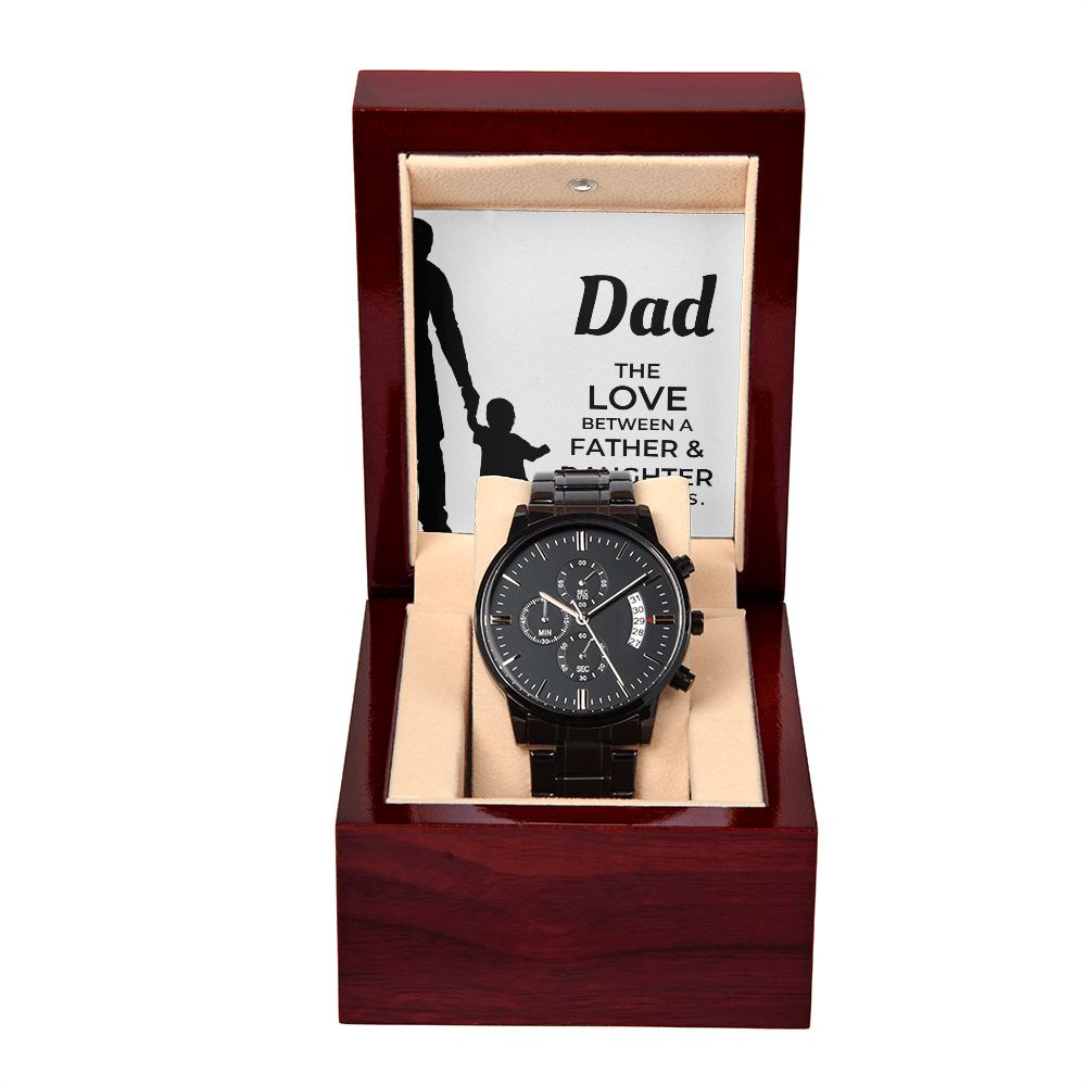 Gift For Dad From Daughter | Father and Daughter Men's Watch 0679T3