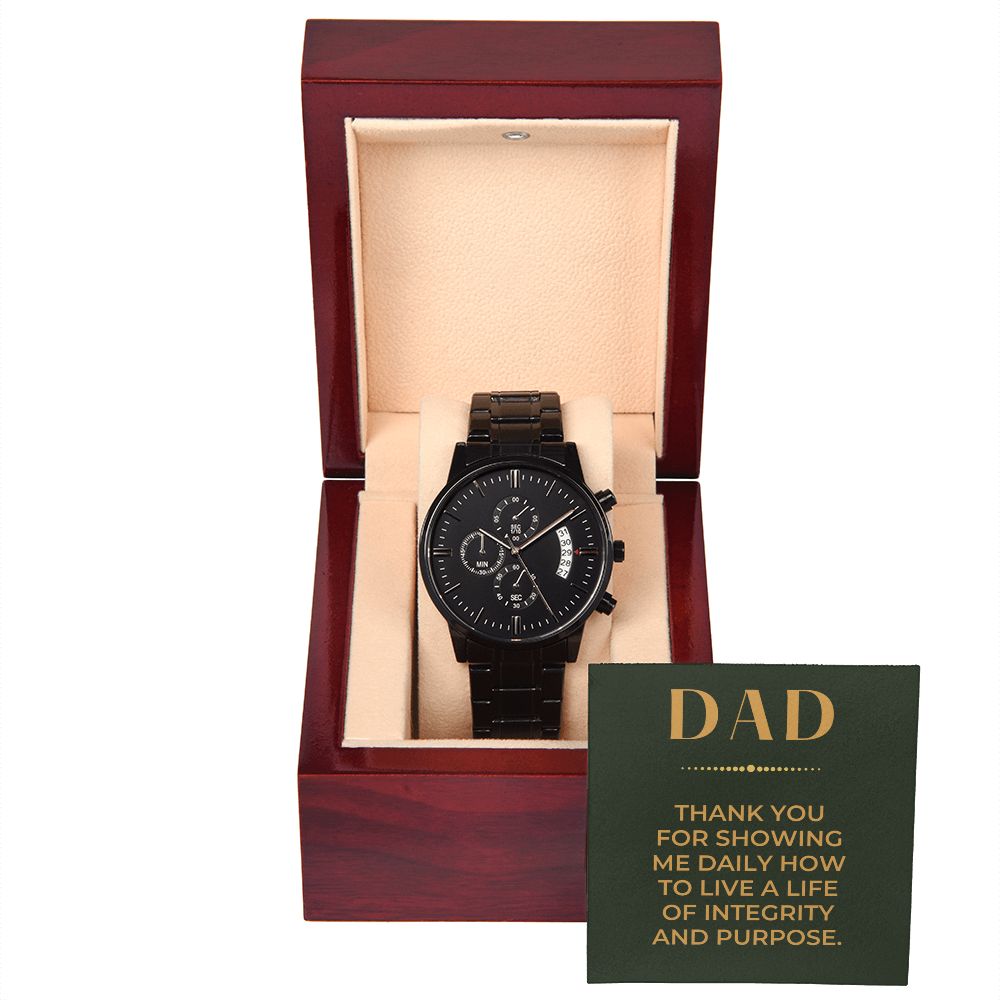 Gift For Dad | Thank You Men's Watch 0677T1
