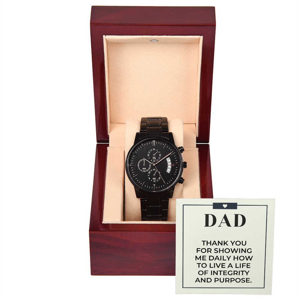 Gift For Dad | Thank You Men's Watch 0677T2