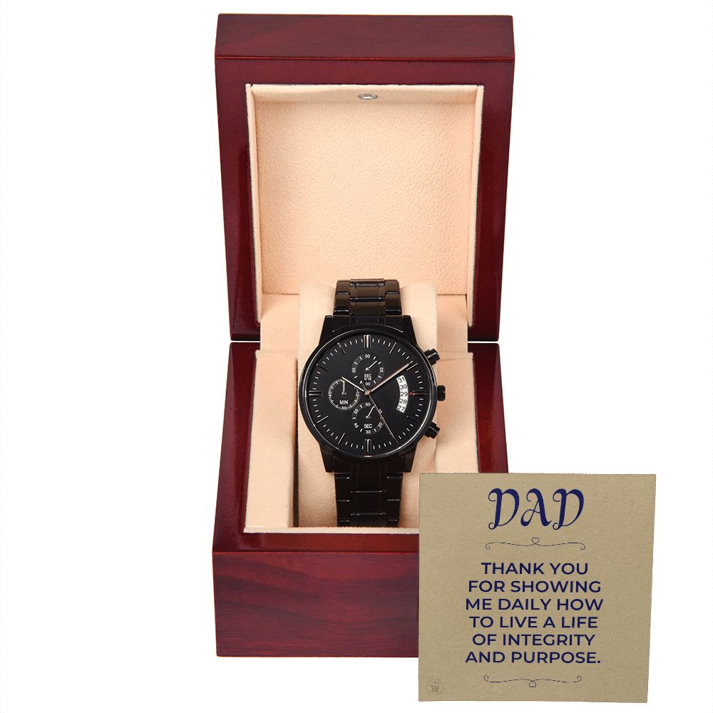 Gift For Dad | Thank You Men's Watch 0677T6
