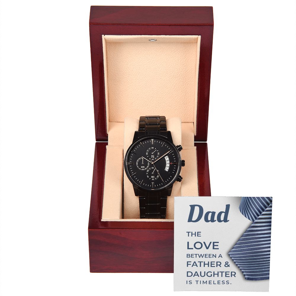 Gift For Dad From Daughter | Father and Daughter Men's Watch 0679T5