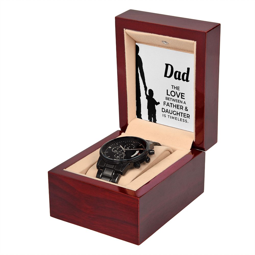 Gift For Dad From Daughter | Father and Daughter Men's Watch 0679T3