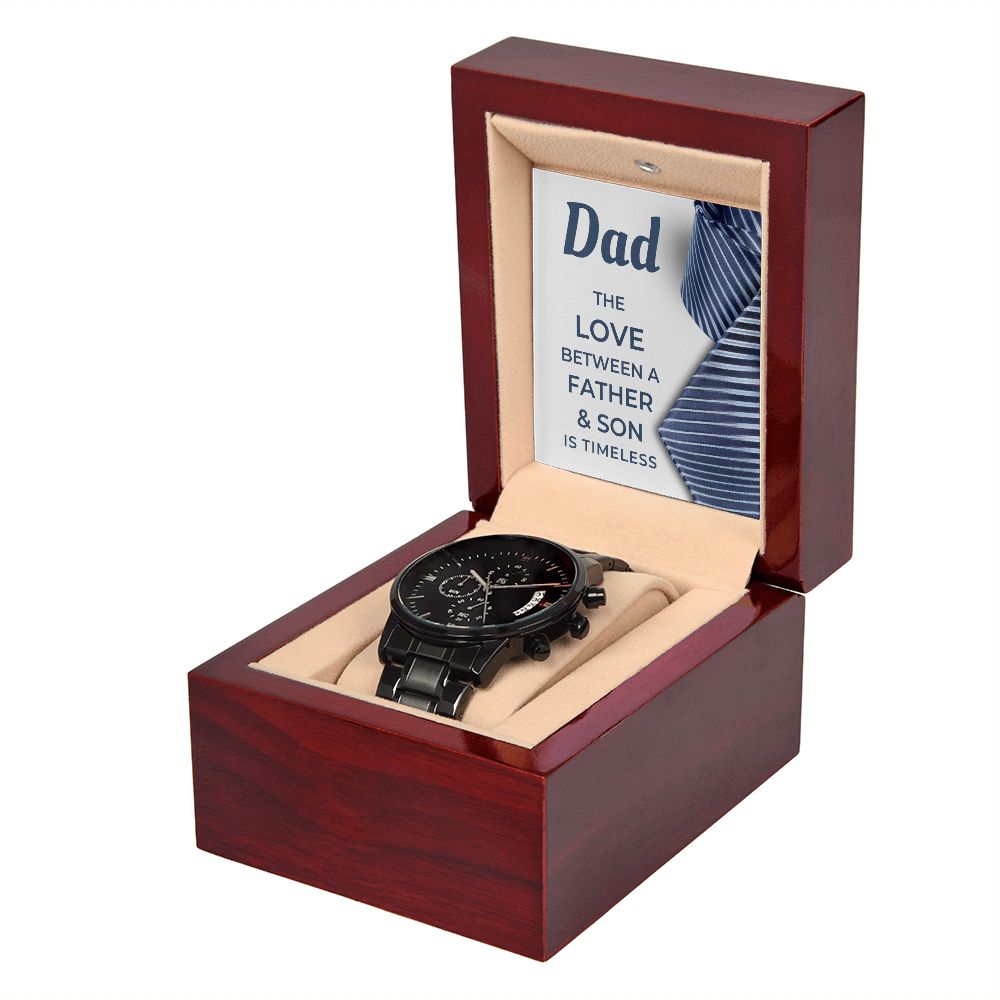 Gift For Dad From Son | Father and Son Men's Watch 0678T5