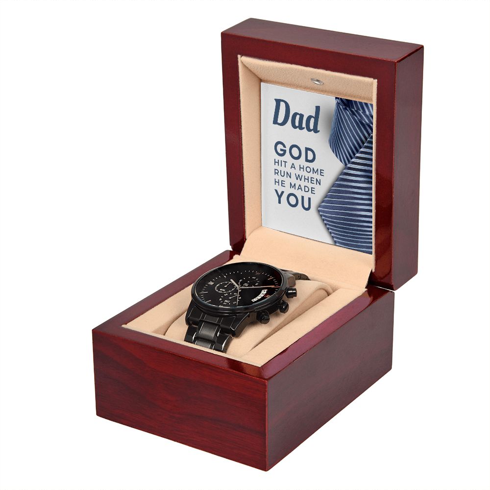 Gift For Dad | Home Run Men's Watch 0676T5