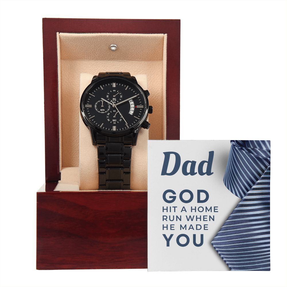 Gift For Dad | Home Run Men's Watch 0676T5