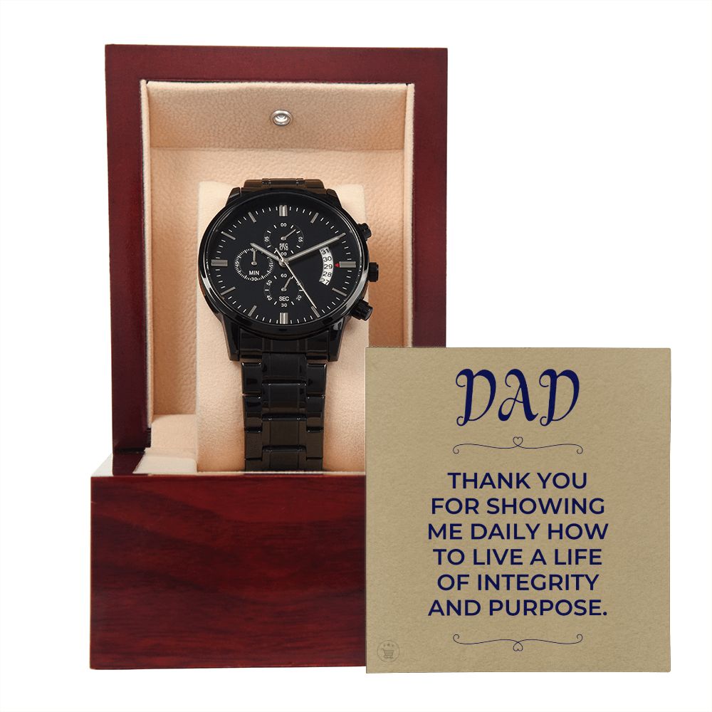 Gift For Dad | Thank You Men's Watch 0677T6