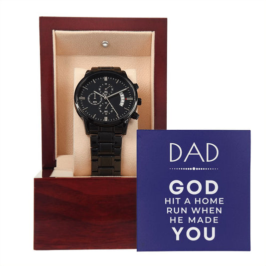 Gift For Dad | Home Run Men's Watch 0676T9