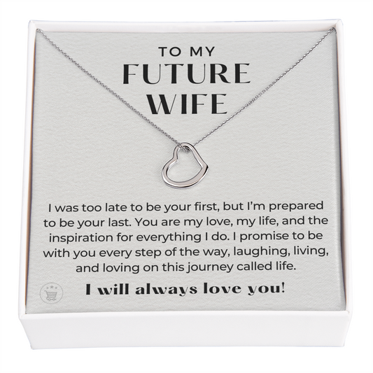 Future Wife, Future Mrs. Gift | Every Step Necklace 0541T6